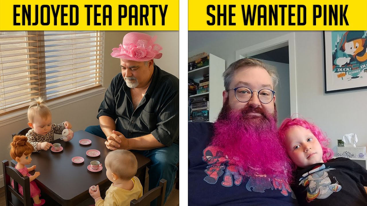 The Most Wholesome Pics Of Fathers Being Awesome