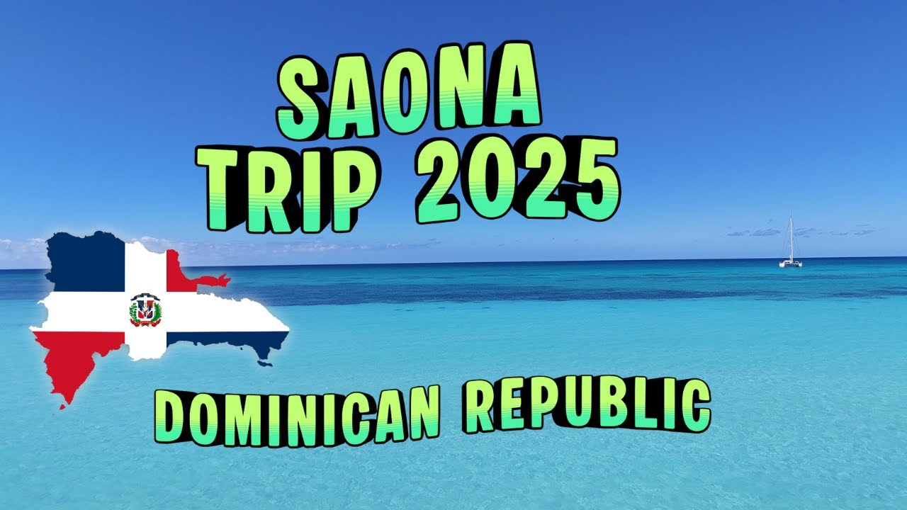 Wyspa Saona z drona. Raj na Karaibach 🇩🇴 #saonaisland