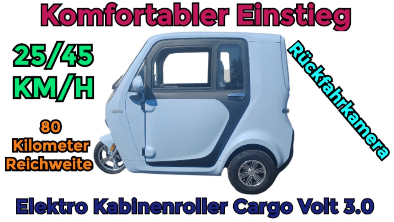 Elektro Kabinenroller Cargo Volt 3.0