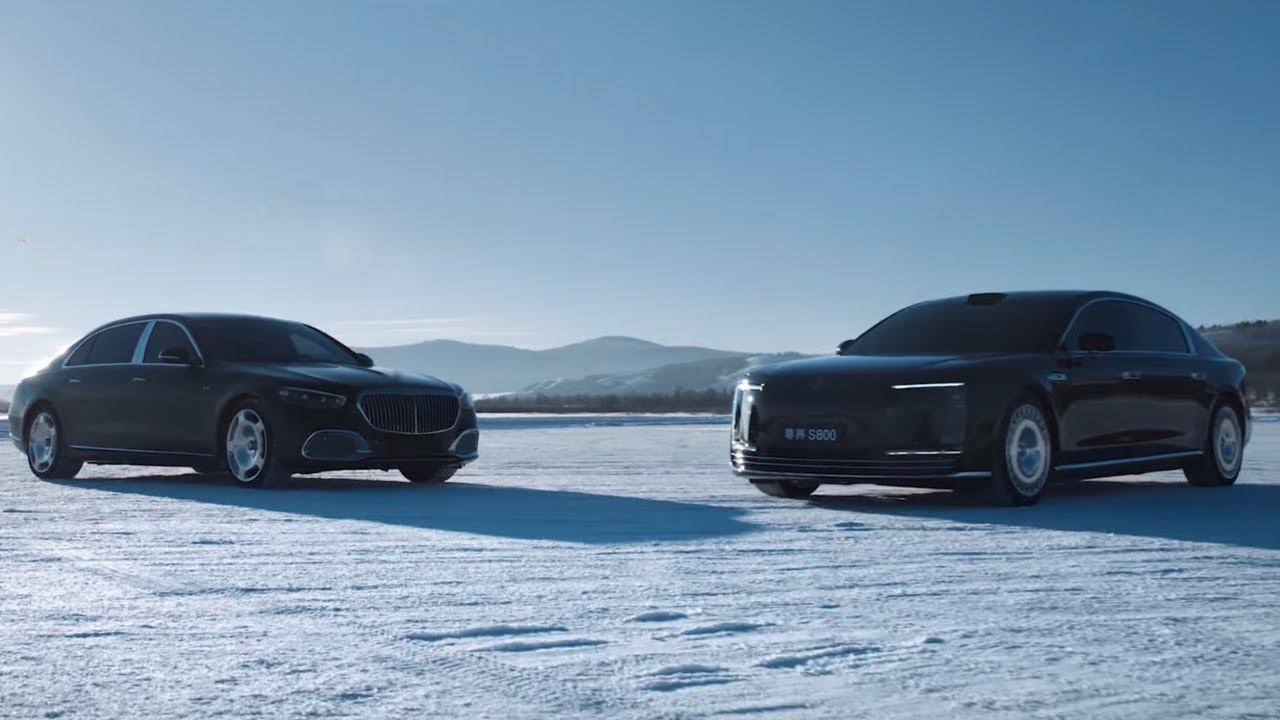 2024 Maybach S680 vs. 2025 Maextro S800 &ndash; Luxus-Duell im Schnee!