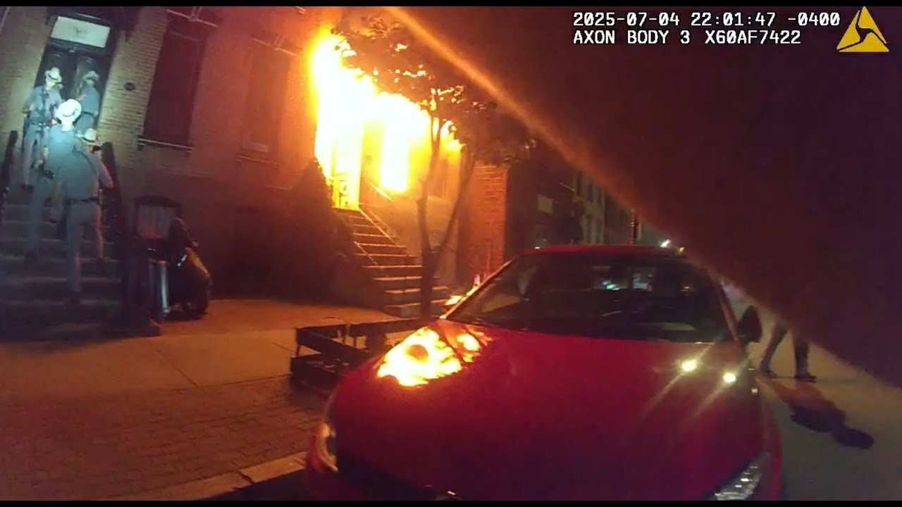 NYSP Body-Worn Camera: Troopers Enter Burning Building to Save Residents -  Albany, NY July 4, 2025