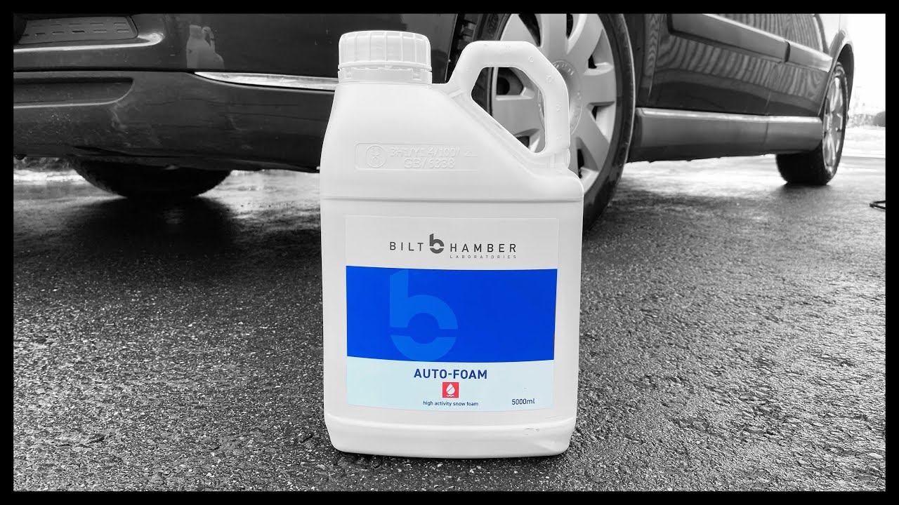 BILT HAMBER AUTO FOAM - TEST (TOUCHLESS WASH)