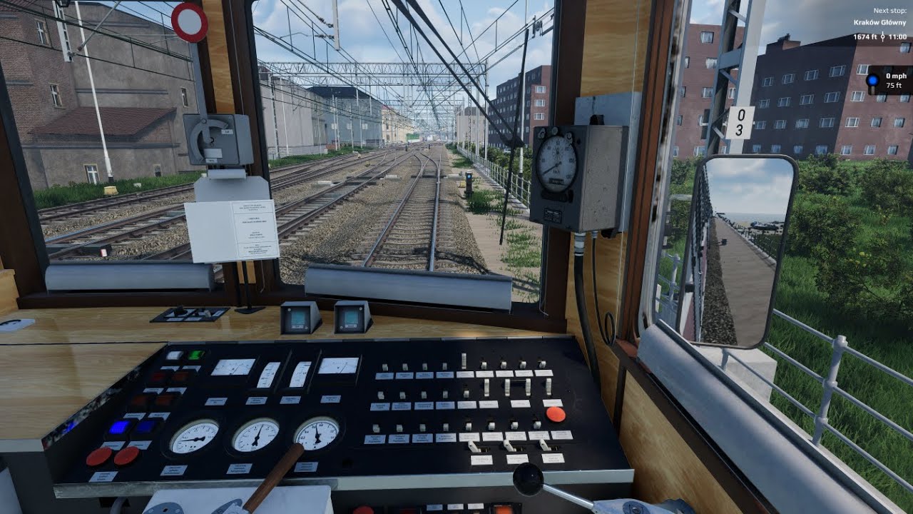 Get ready to drive from Krakow to Sedziszow in EN 71 Loco in Summer !!!