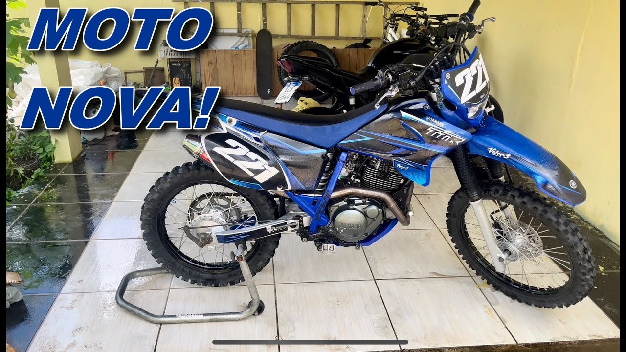 CONHEÇA MINHA NOVA MOTO DE TRILHA | TTR 230 #offroad #braap #trilhademoto #ttr230