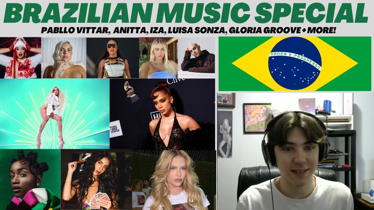 BRAZILIAN MUSIC SPECIAL: REACTING TO IZA, ANITTA, LUISA SONZA, PABLLO VITTAR & MORE