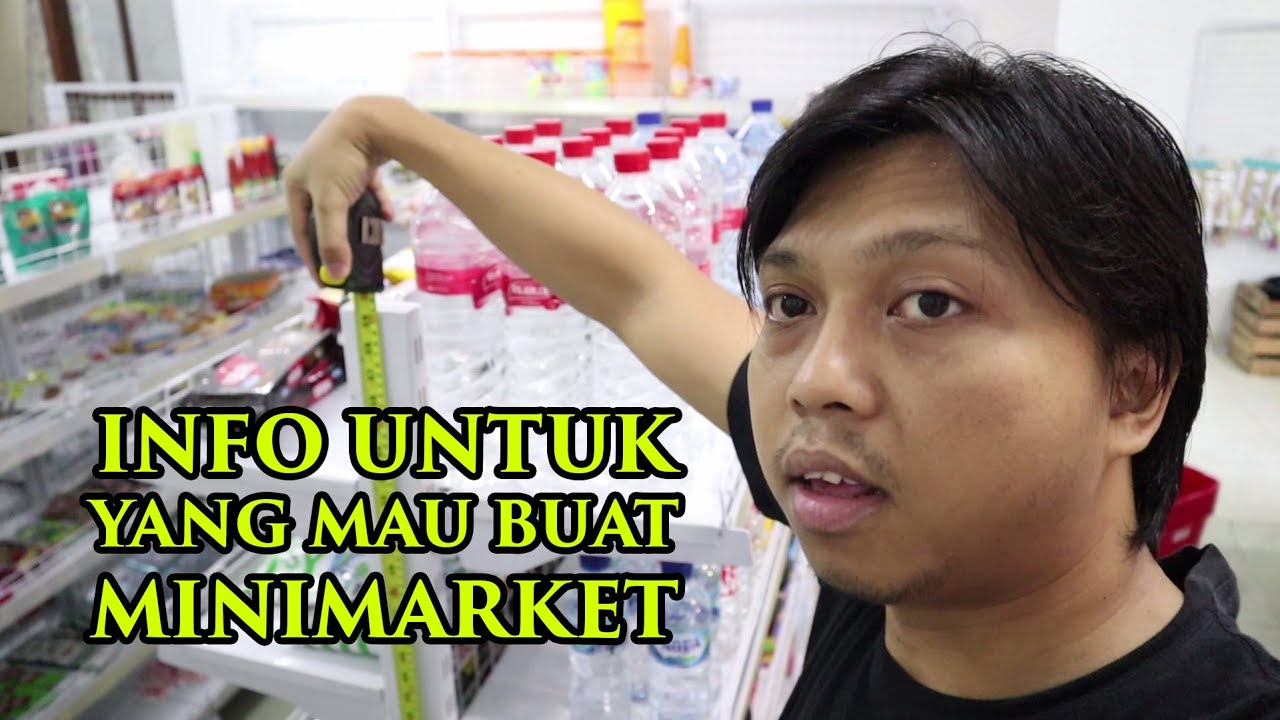 Ukuran Rak atau Gondola Minimarket