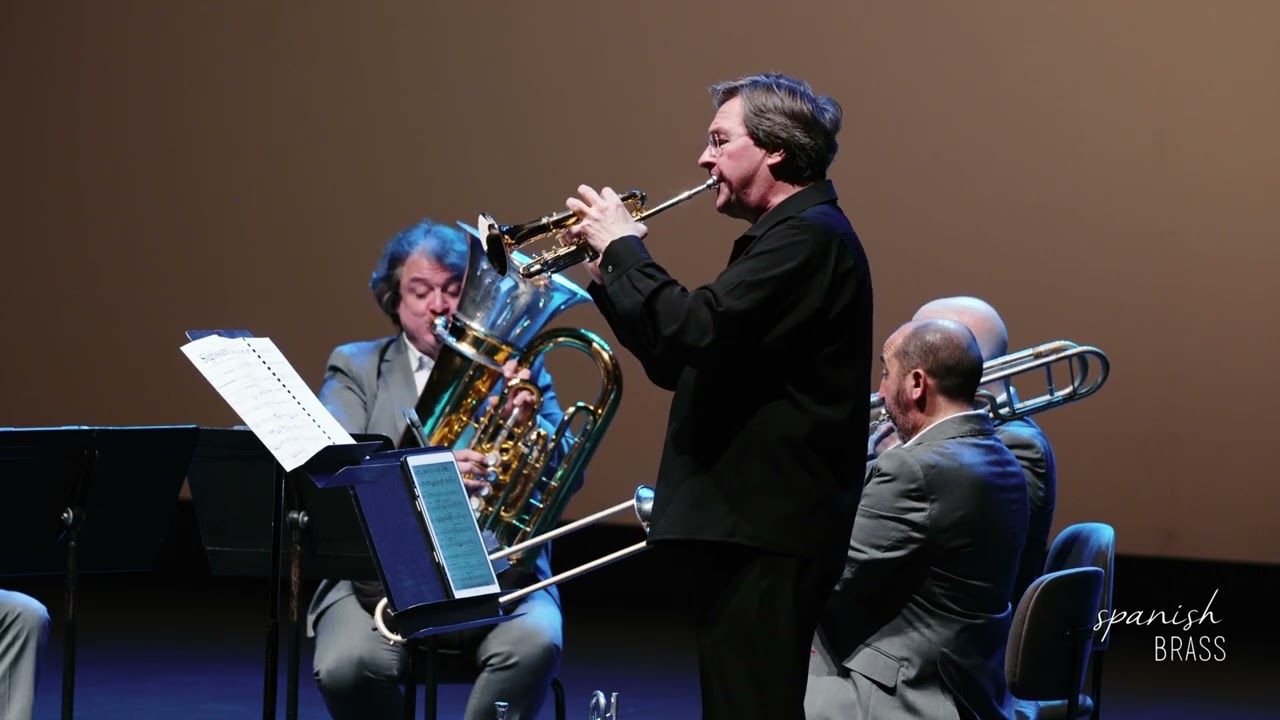 Sighisoara de Ricardo Mollá.- Spanish Brass, Matthias Höfs & Joseph Alessi