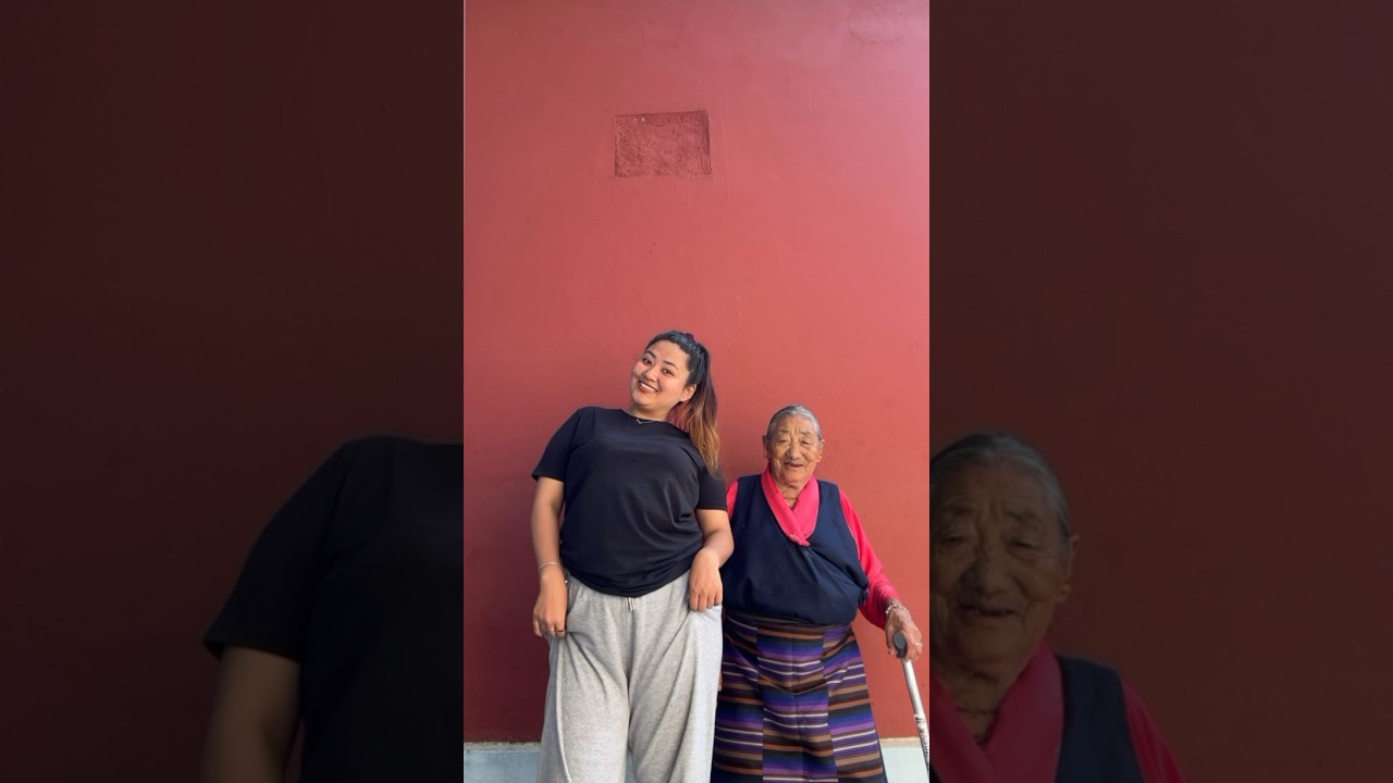 I miss you momo 💕🥹 #tibetanvloger #danceform #reels