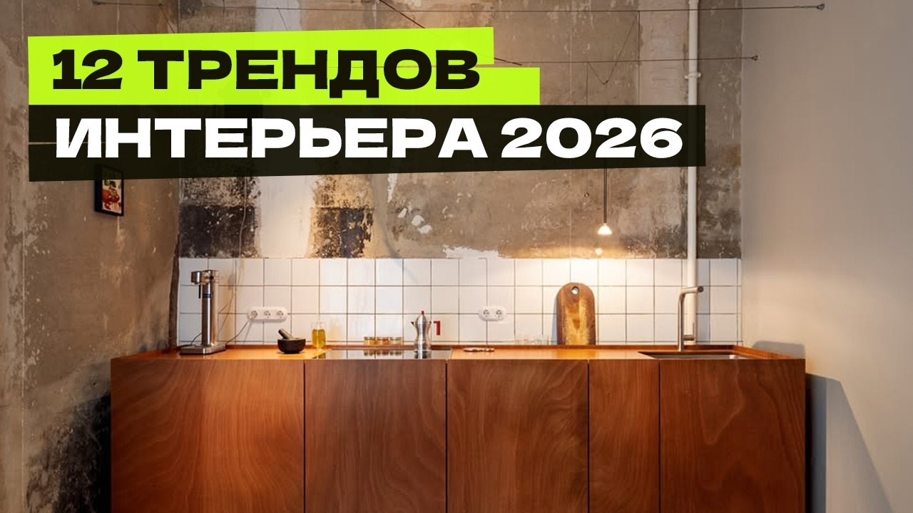 ТРЕНДЫ ДИЗАЙНА ИНТЕРЬЕРА в 2026 году За Которые НЕ СТЫДНО!