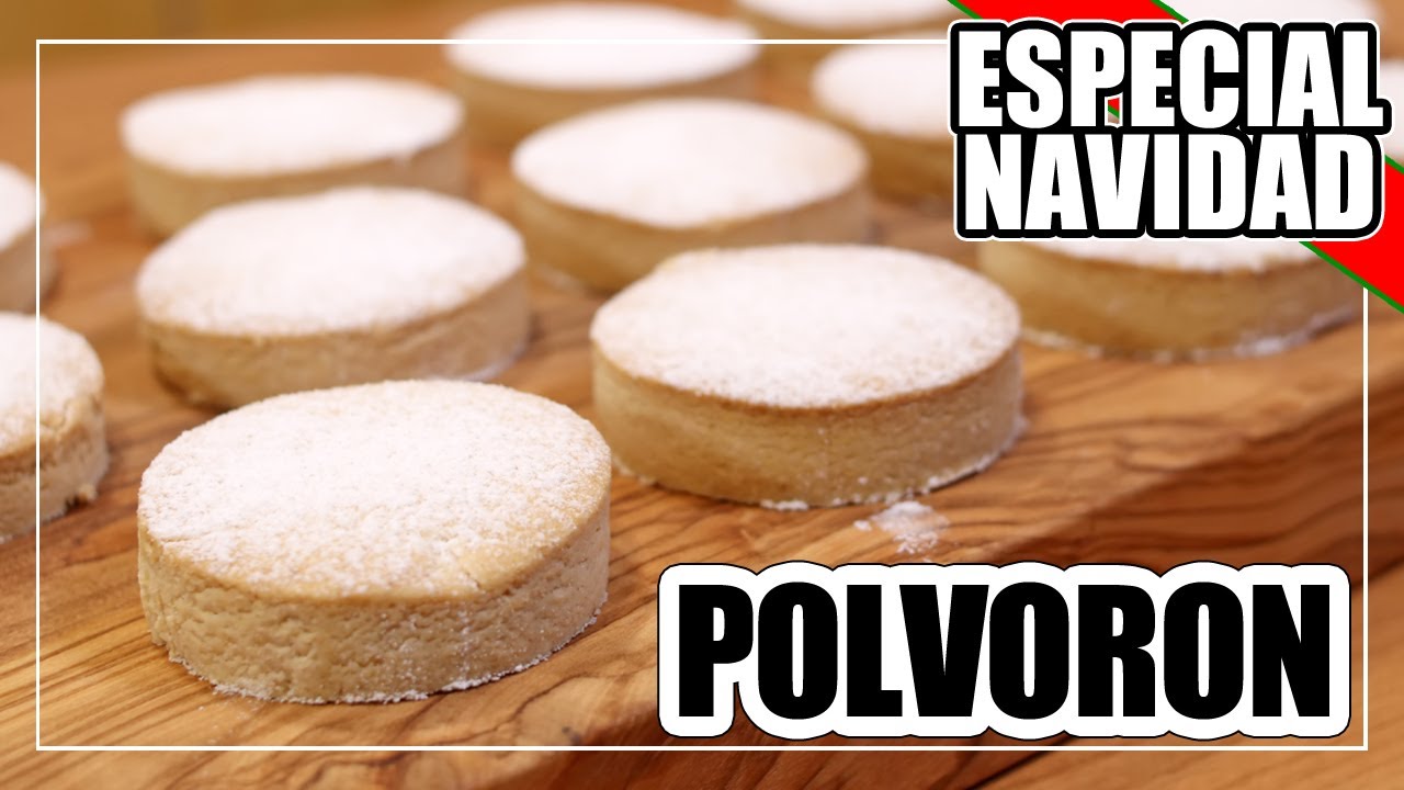 POLVORONES Caseros | Receta NAVIDAD Paso a paso