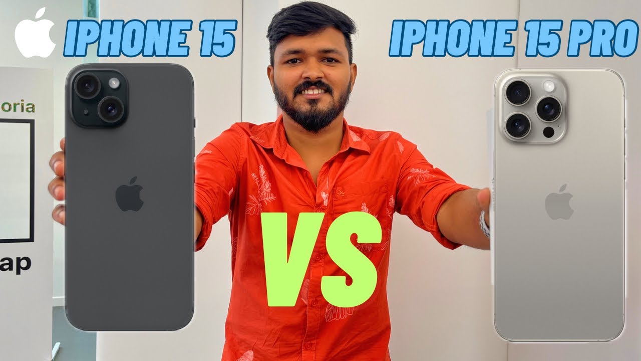 iPhone 15 vs iPhone 15 Pro in Tamil || எந்த iPhone வாங்கலாம்?