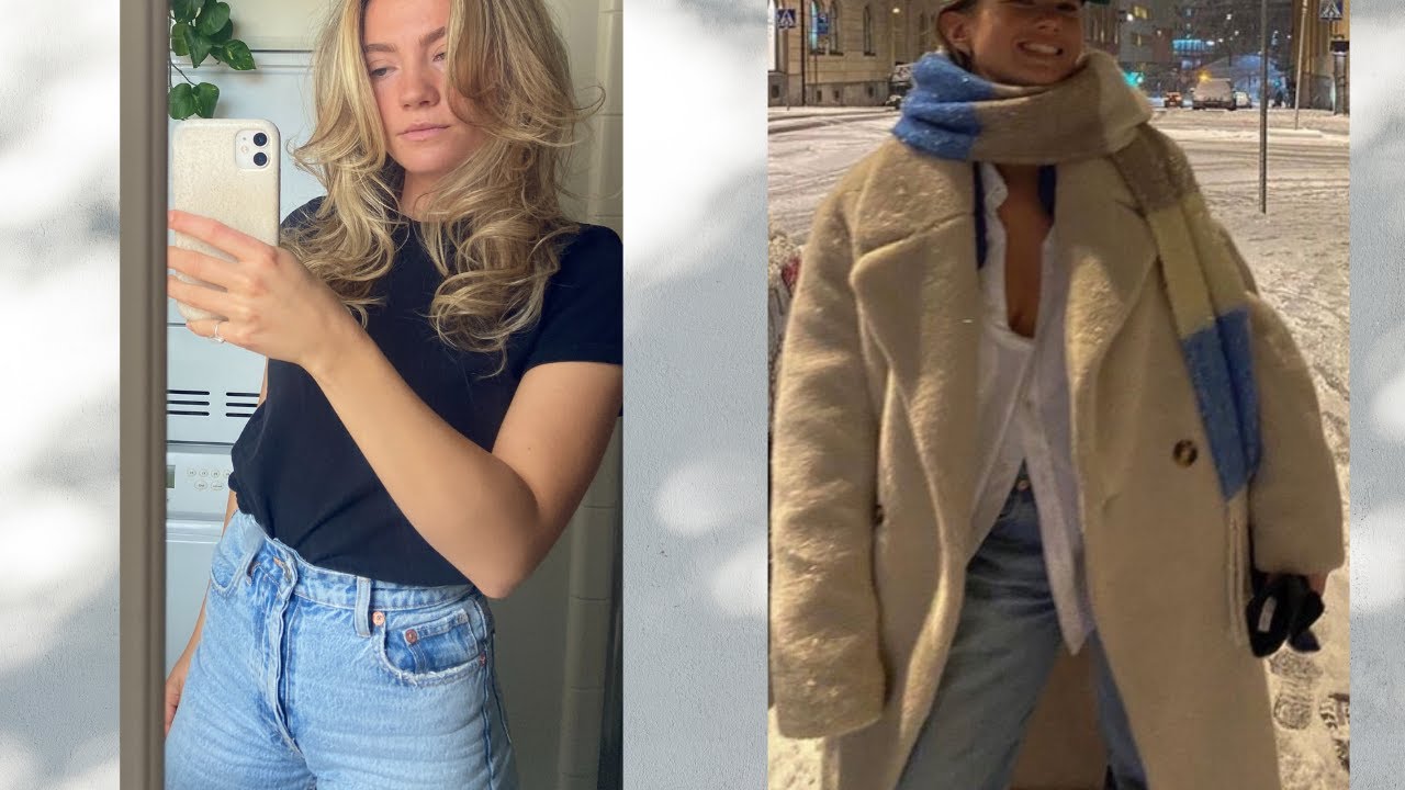 Winter/Holiday Outfit Ideas (Thrifted, Aritzia, Outdoor Voices)