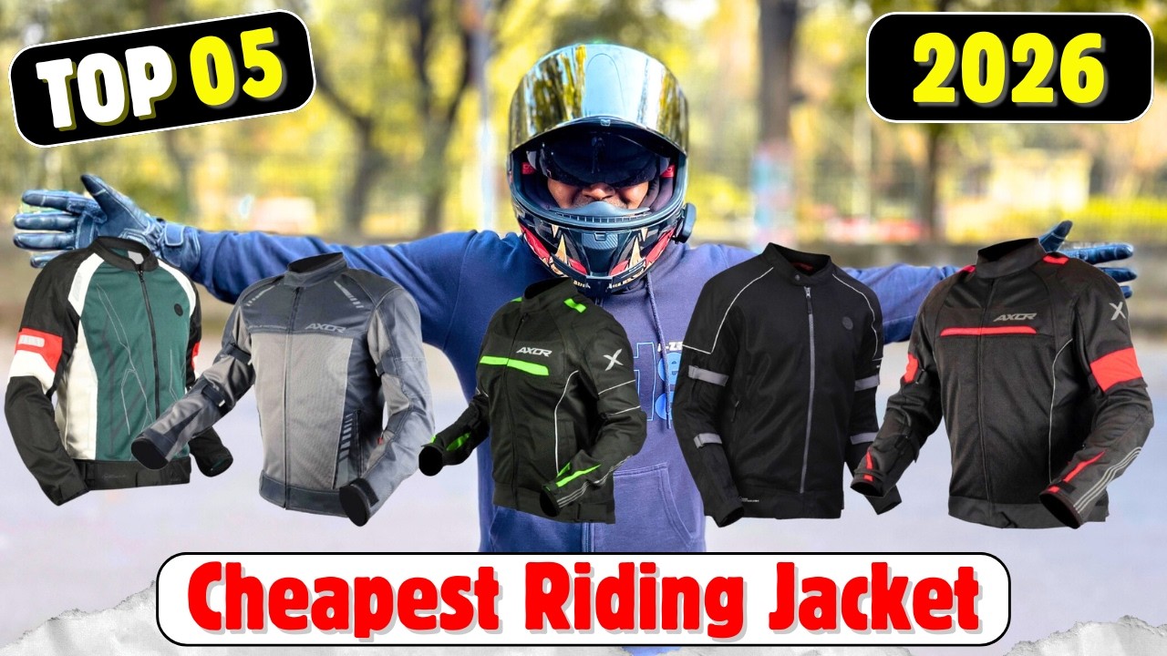 Top 5 Cheapest Riding Jackets in 2026 for Beginner Riders | Budget Riding Gear India