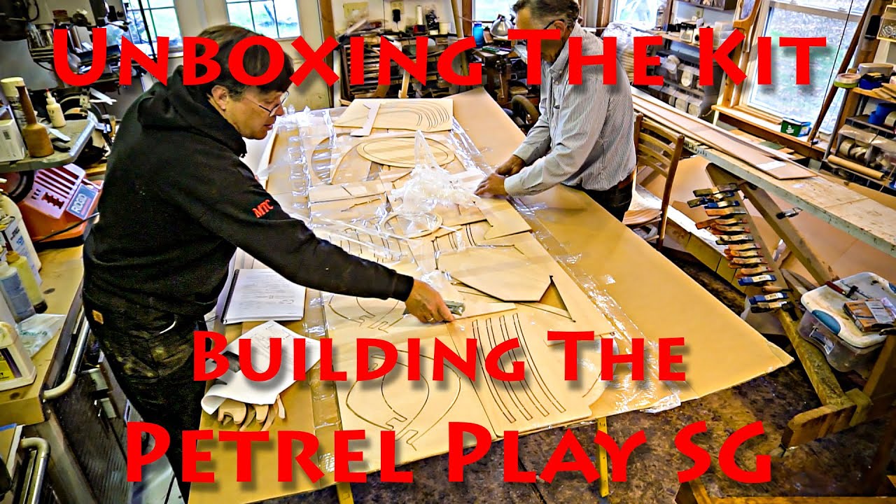 E2 - Unboxing the Kayak Kit - Stitch and Glue Petrel Play