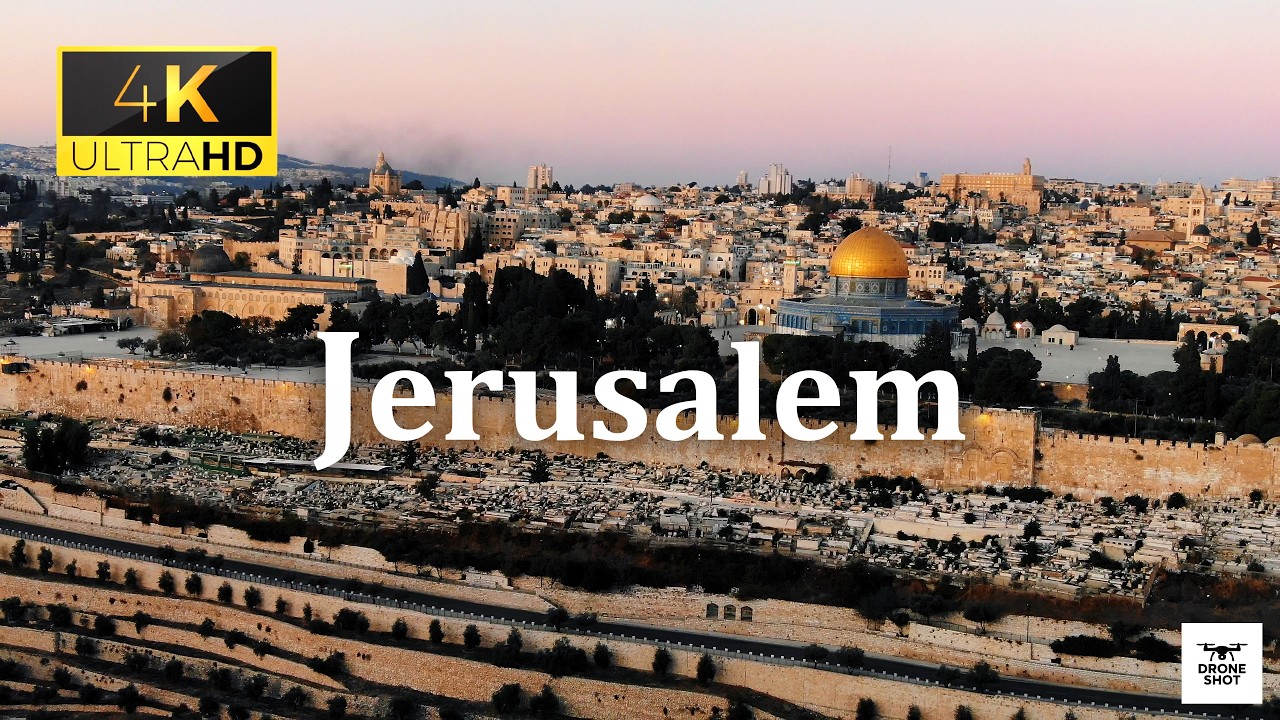 Jerusalem 4K, Israel 🇮🇱 | The Holiest City on Earth &ndash; Aerial Drone Views