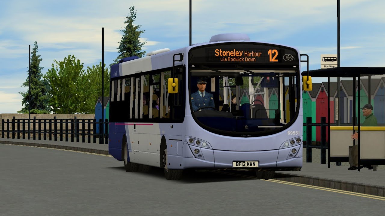 Omsi 2: Westcountry 3.03 Route 12 - B7RLE Eclipse 2