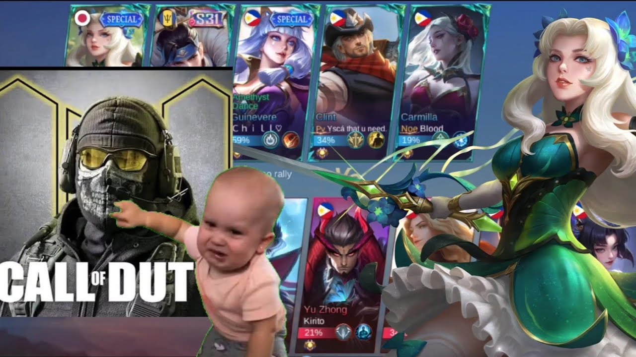 I got WRECKED in Codm 😭😭so I played Mobile Legends