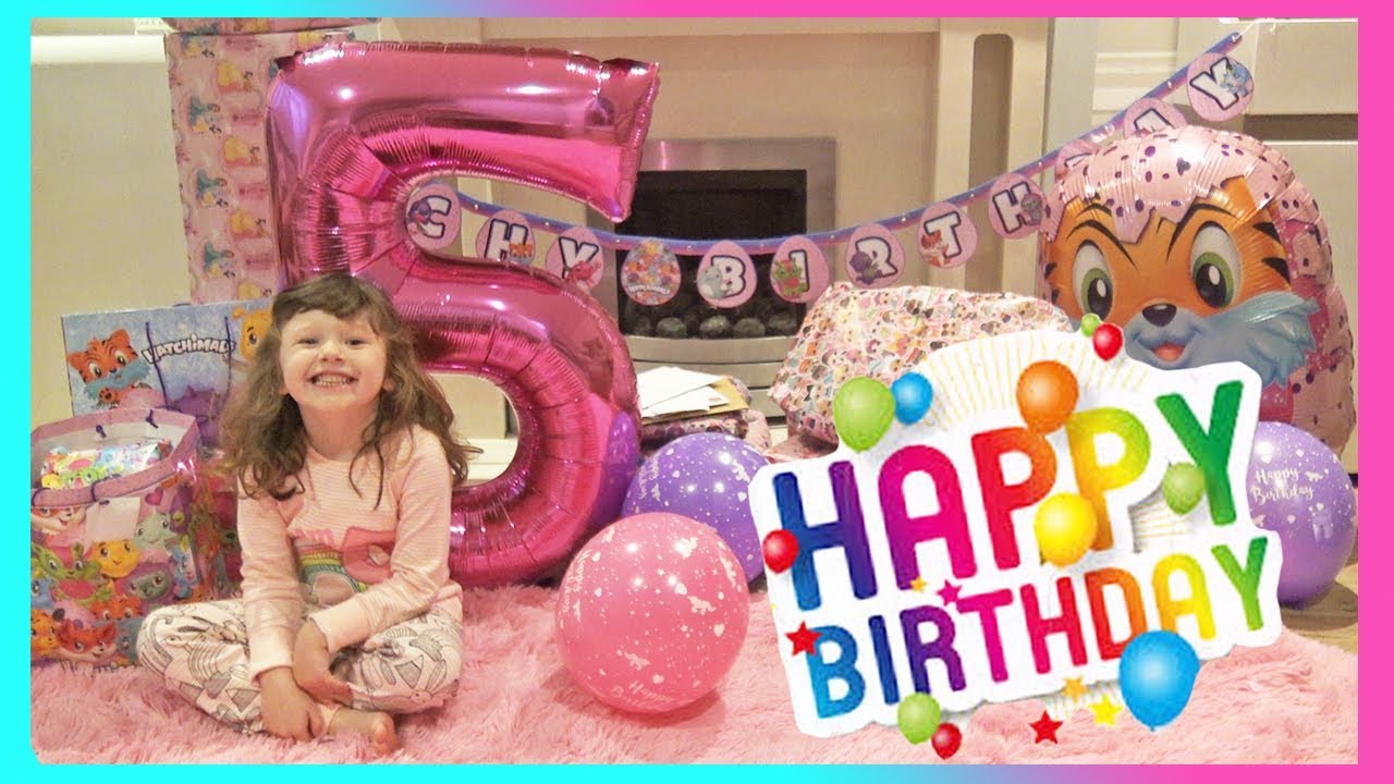 OLIVIAS 5TH BIRTHDAY OPENING PRESENTS!!!