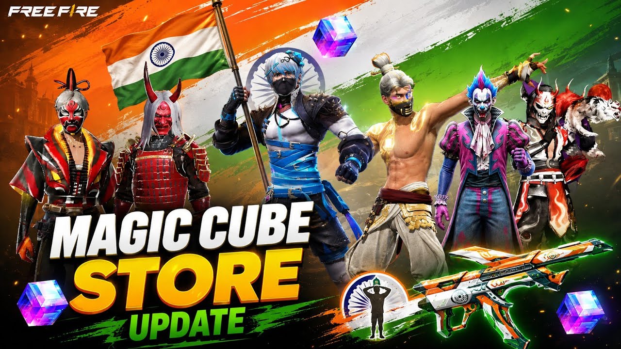 August 15 Magic Cube Store Update🔥🥳| Next Magic Cube Bundle | Free Fire New Event | FF New Events