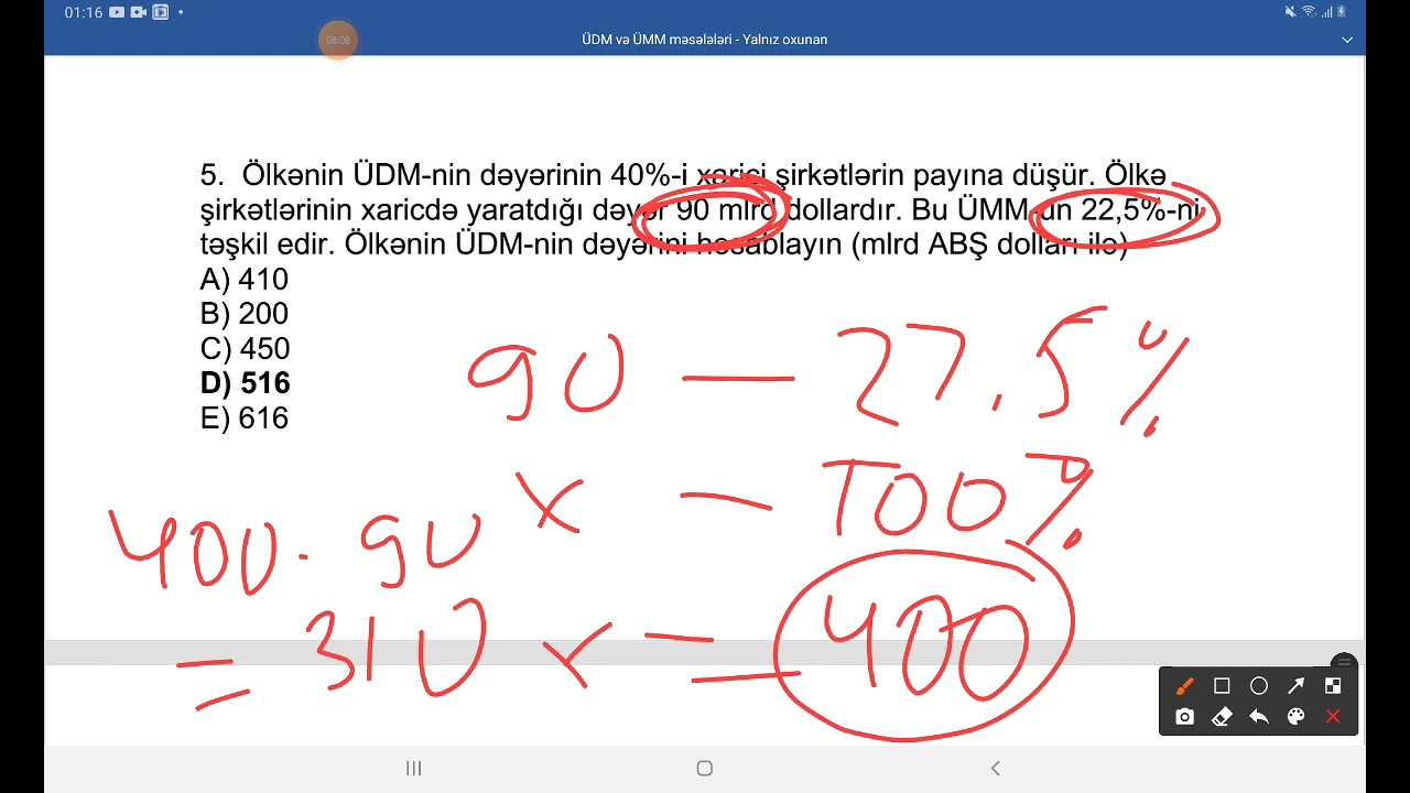 ÜDM və ÜMM məsələlərinin izahı 1