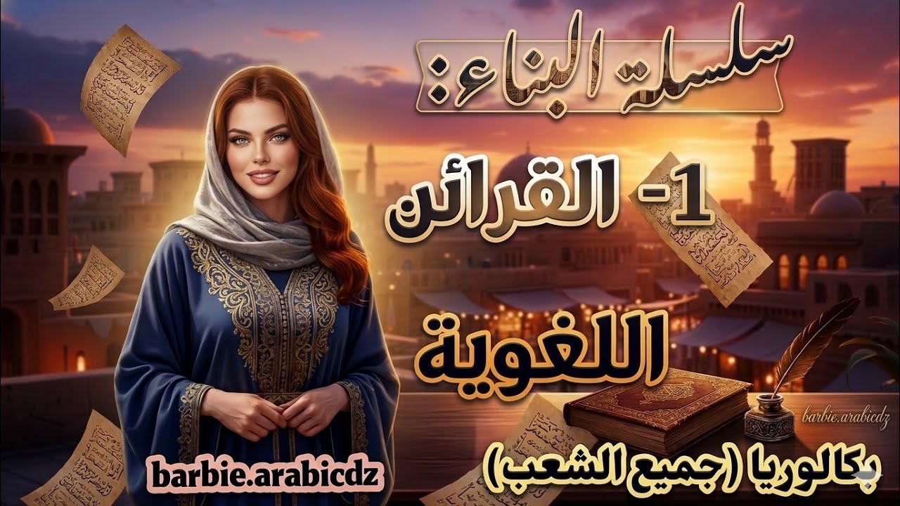  الدرس 01 | البناء اللغوي | القرائن اللغوية | نقطة مجانية لجميع الشعب 3 ثانوي .