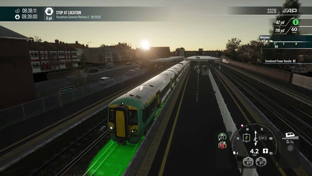 [2B21] Train Sim World 6: London Commuter: 08:29 Sutton to London Victoria.