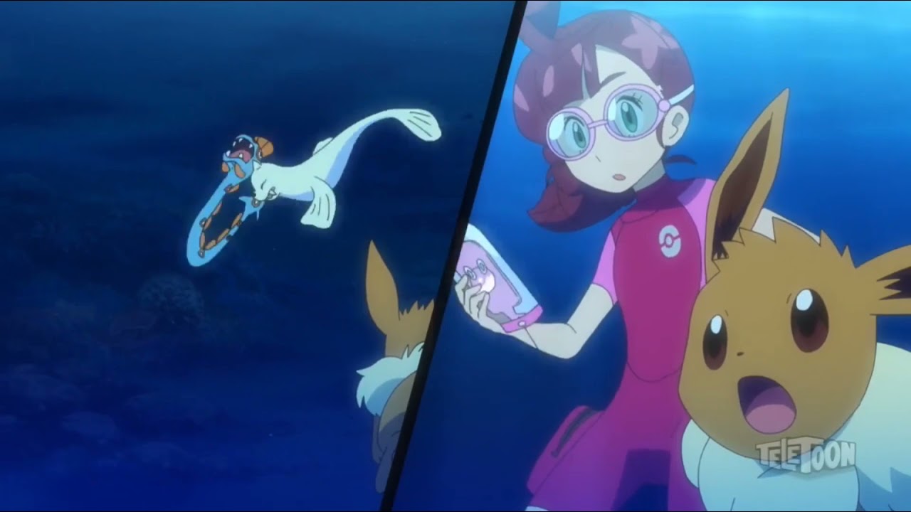 Pokemon Journeys Huntail Pokedex Data