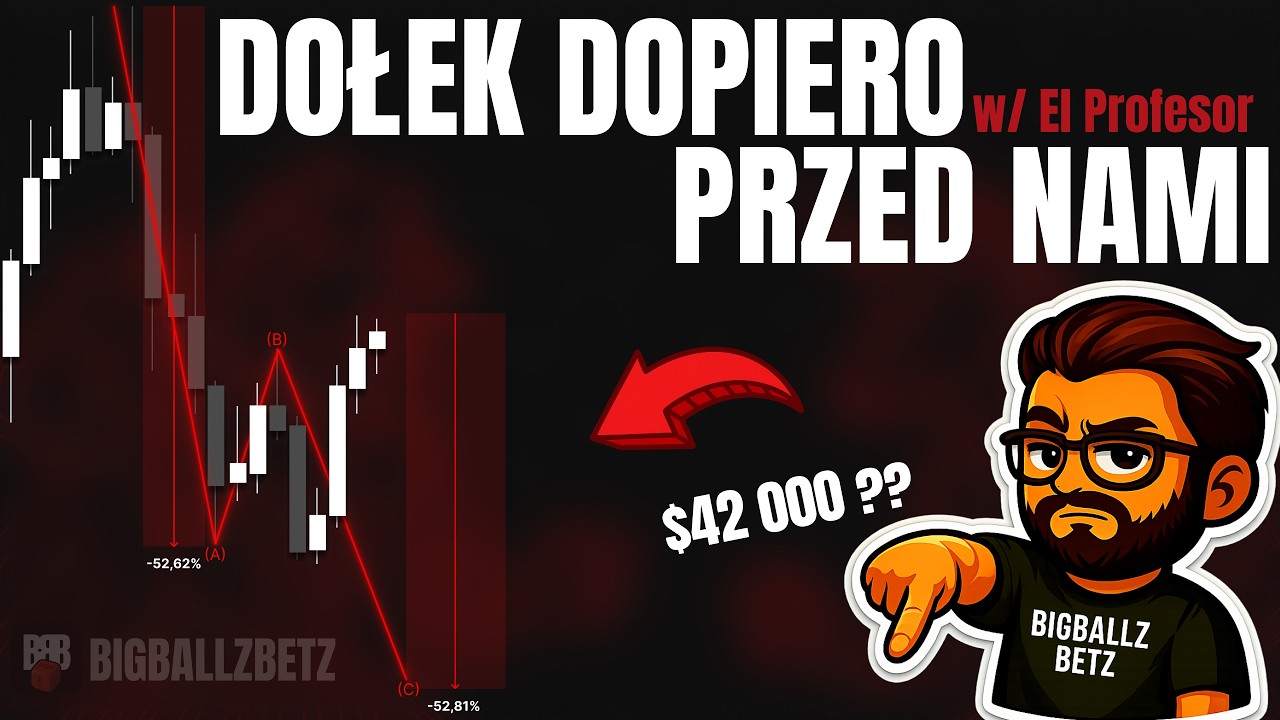 Bitcoin: 57 000 to nie był dołek. Czekam na poziomy niżej