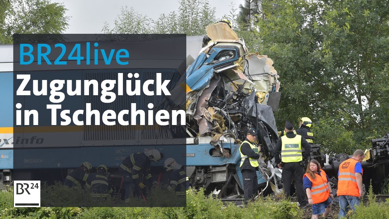 BR24live: Tote und Verletzte bei Zugungl&uuml;ck in Tschechien