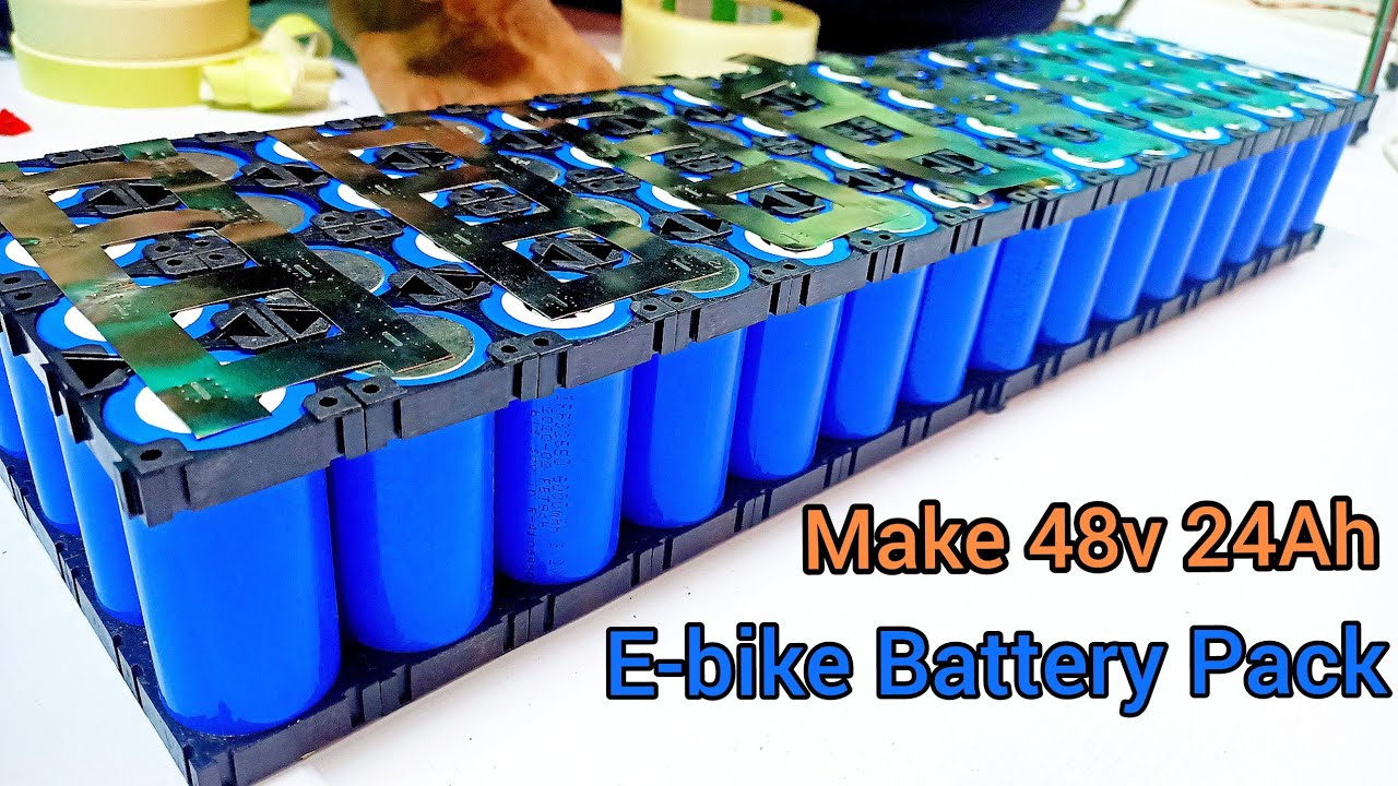 How to make 48V 24Ah Battery pack for Electric Bike | @FlyTech