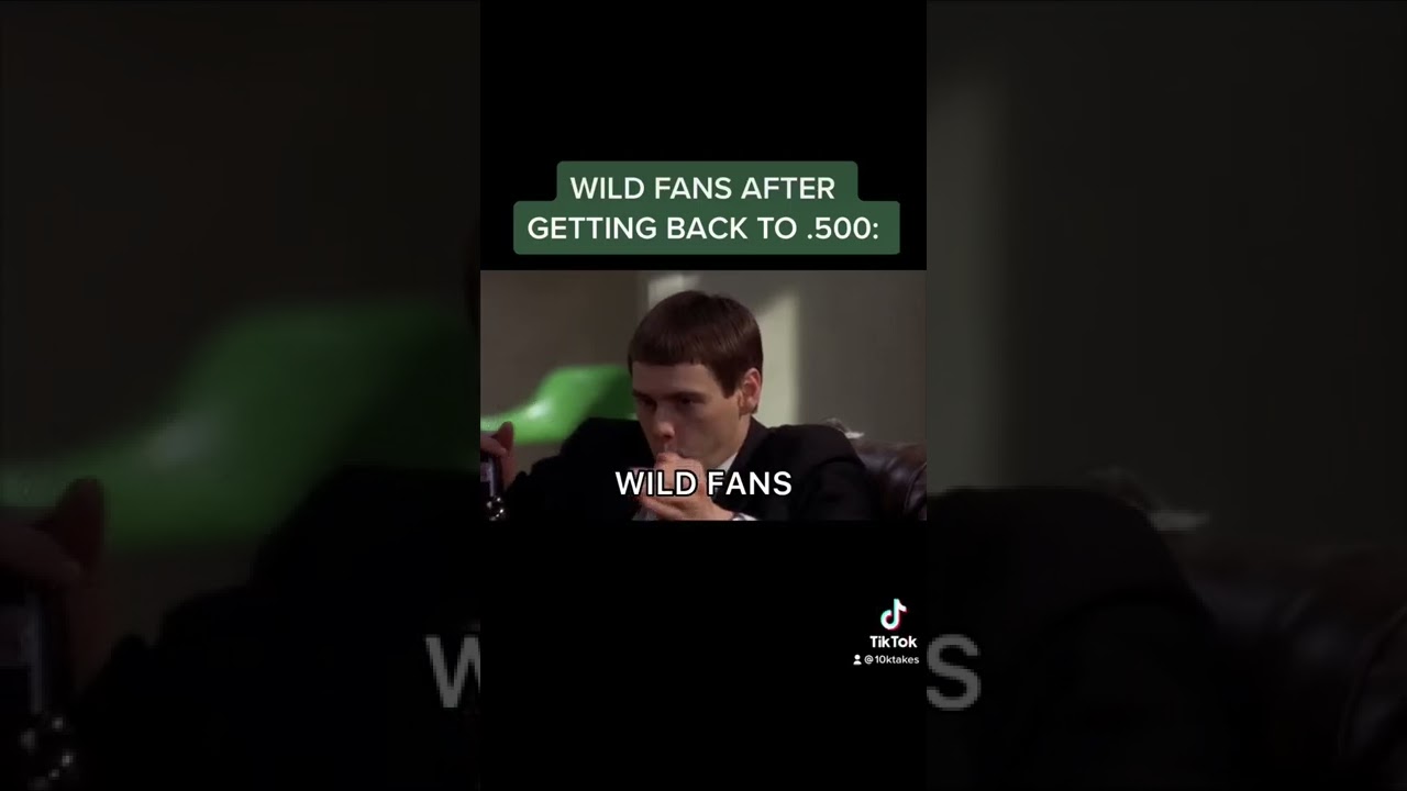 Minnesota Wild fans getting sucked back in after getting back to .500!