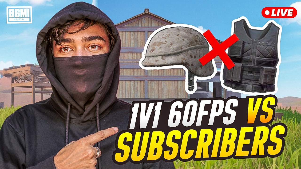 242-2 STREAK | NO HELMET + NO VEST ☠️ | 10-0 WIN ₹1000 💸 | 60 FPS