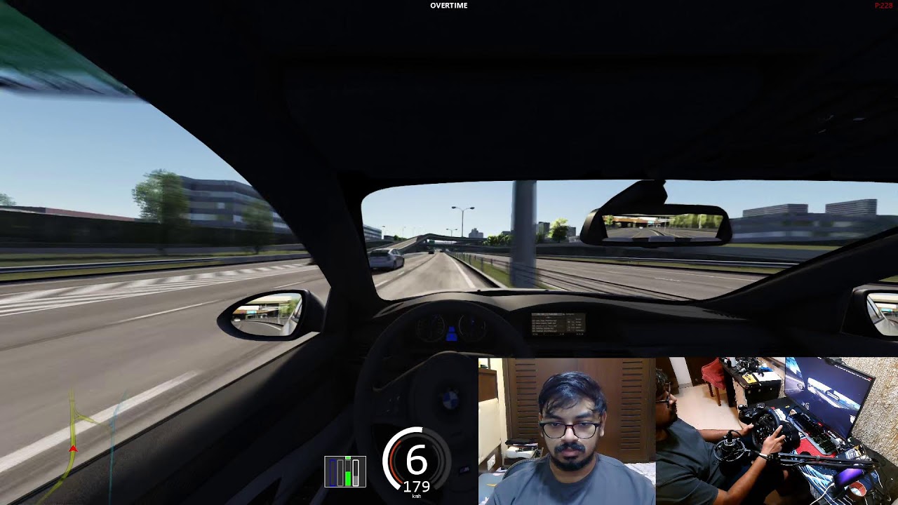 Playing some racing games