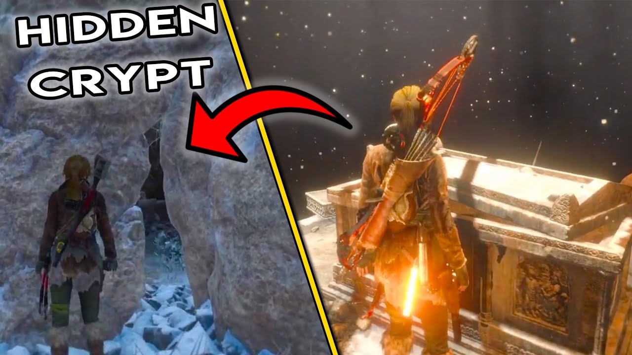 How To Find The HIDDEN CRYPT at the Soviet Installation - Lara Croft Rise of the Tomb Raider