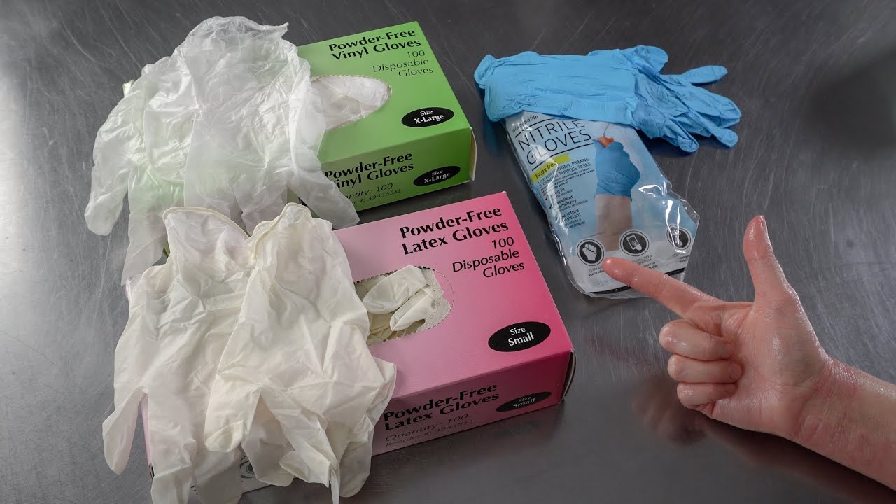 Nitrile vs Latex vs Vinyl Gloves Buying Guide [ Cake Decorating For Beginners ]