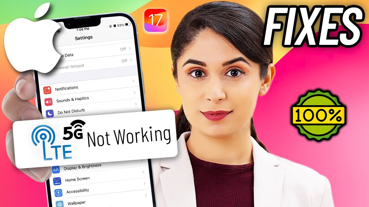 How To Fix 5G - LTE Not Working on iPhone | 5G missing on iPhone