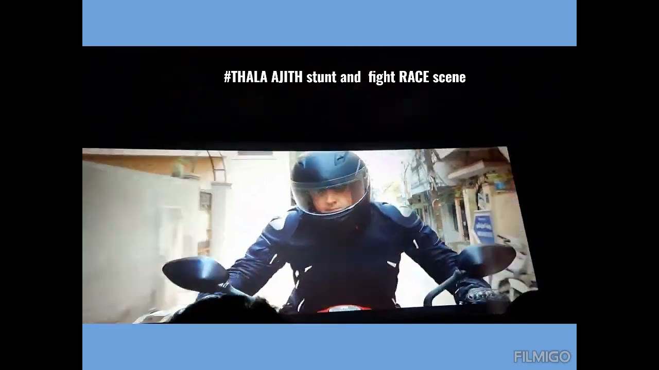 Ajith Valimai Chasing Scene#