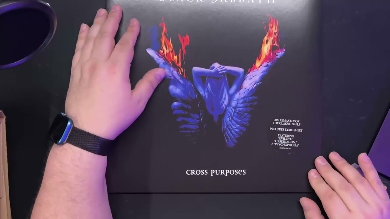 Black Sabbath Tony Martin albums unboxing.