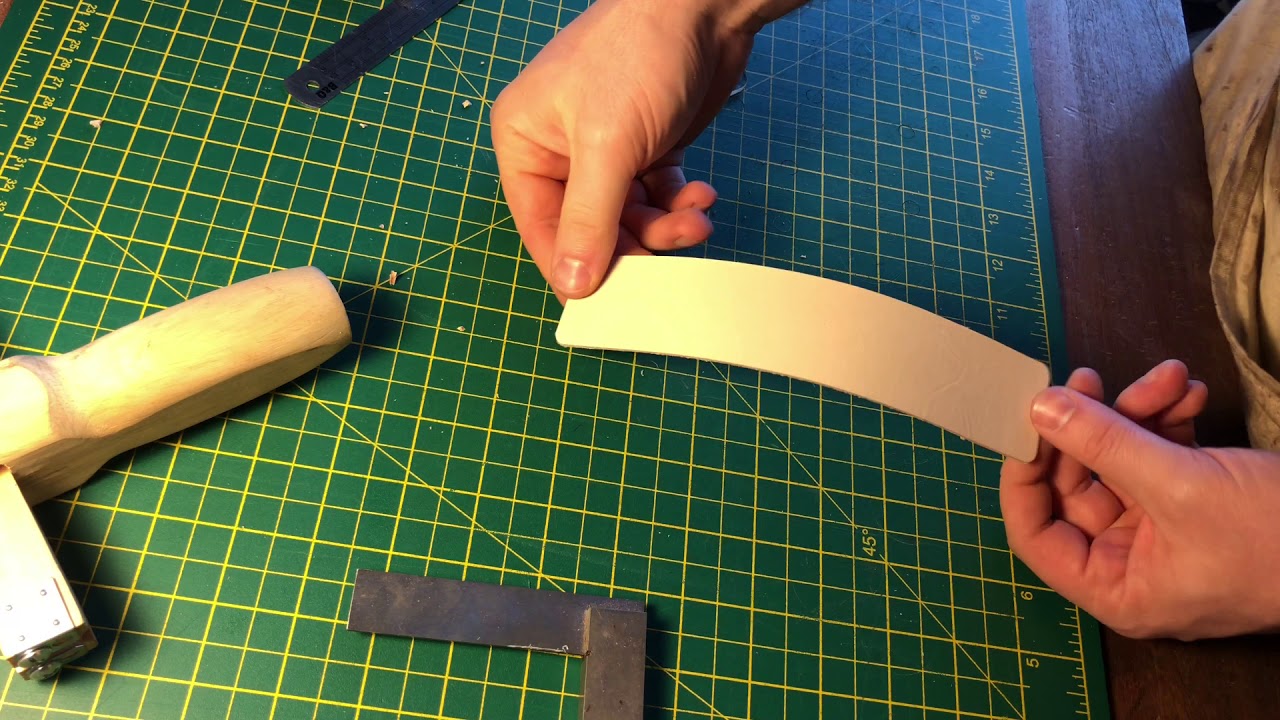 Leather Bookmark: Beginner Tutorial Part 1