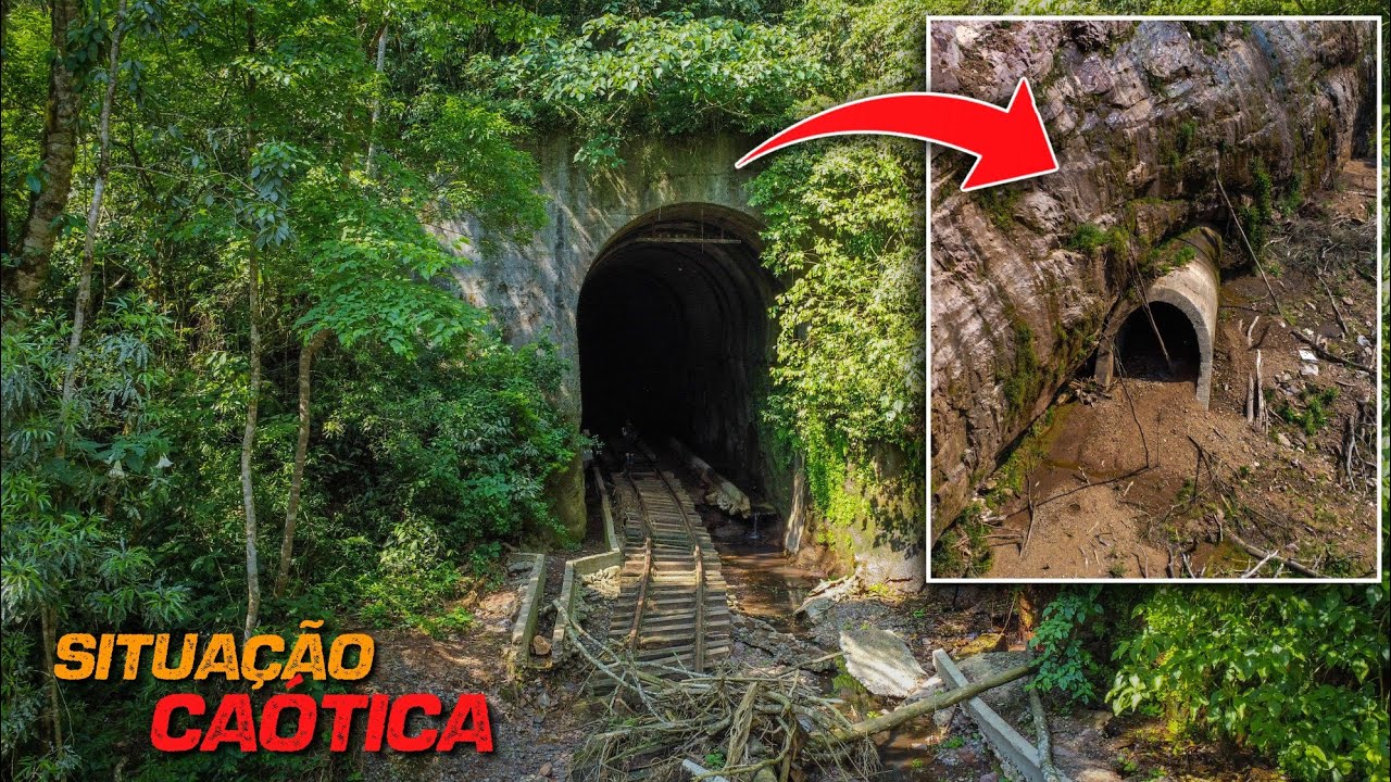 VEJA SITUAÇÃO QUE FICOU A FERROVIA DO TRIGO APÓS A ENCHENTE!