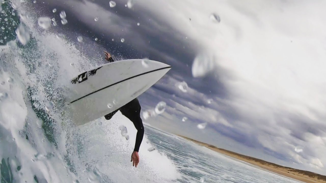 ON SURF UNE DROITE DE DINGUE EN GIRONDE !