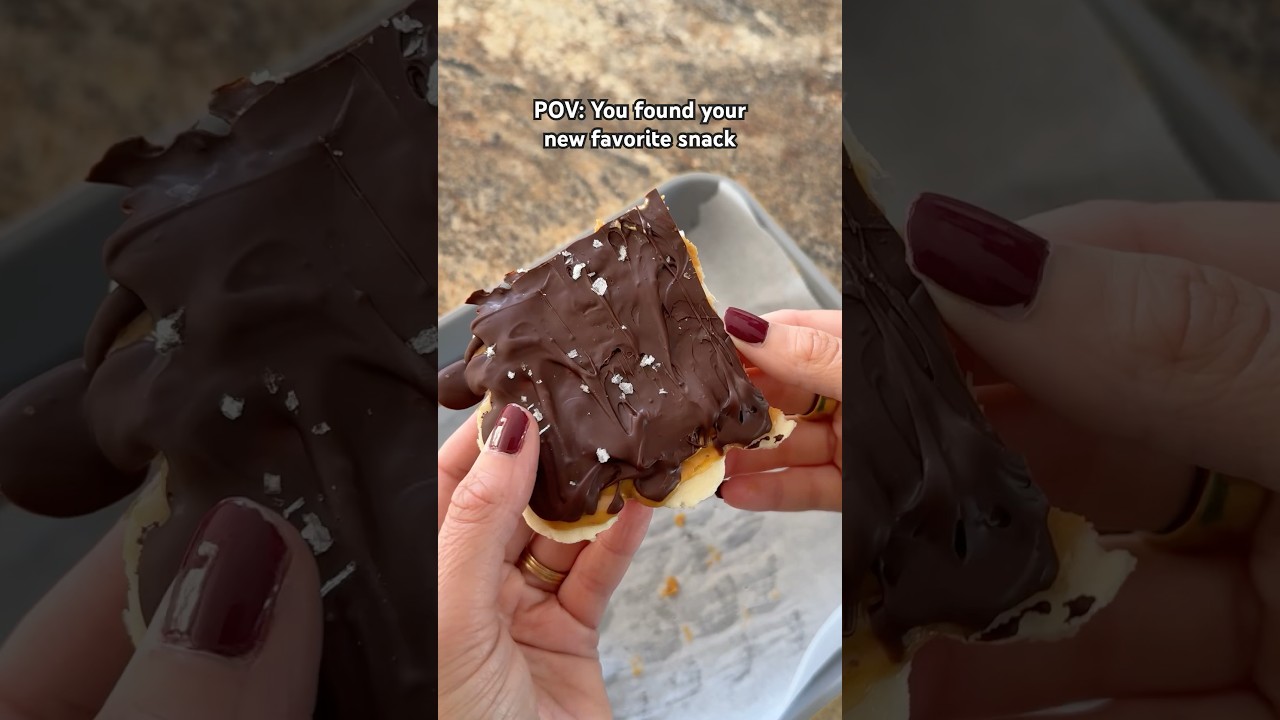 This might be my new favorite sweet treat #recipe #desserts #snack #snacks