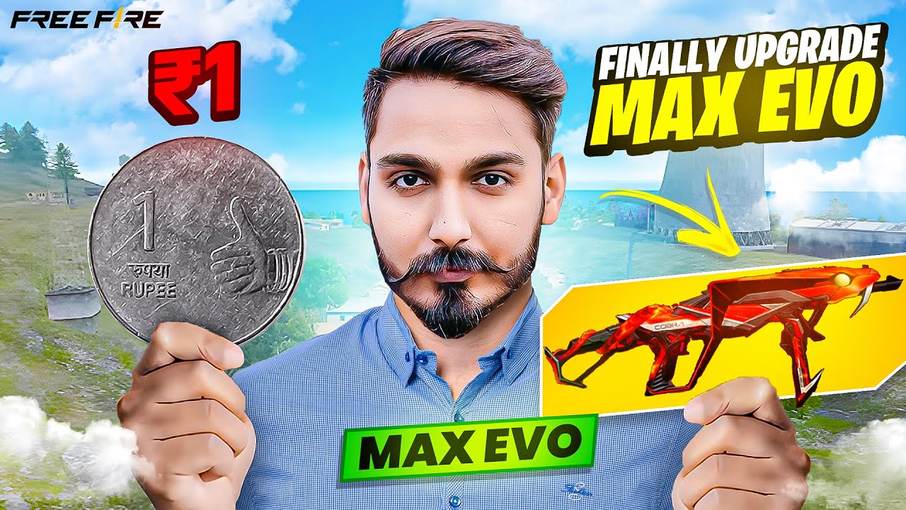 Only ₹1 Rupee To All Evo Guns Max Level 7 😲 Garena Free Fire
