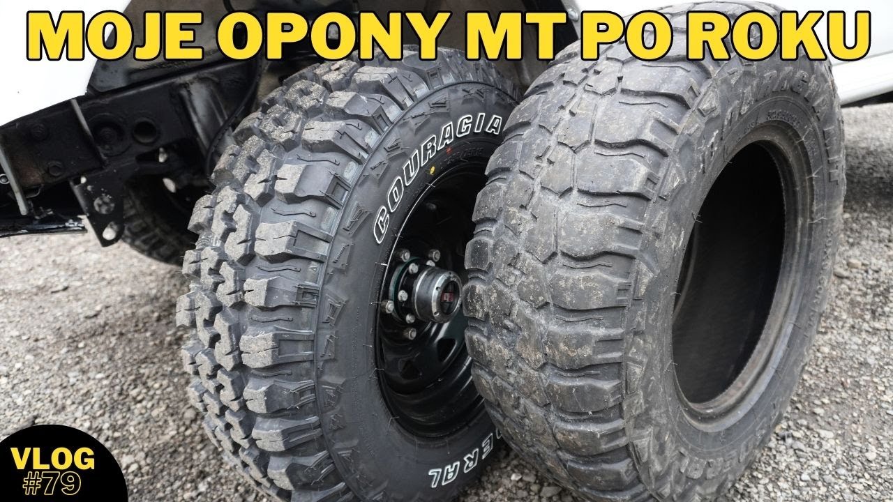 V#79 | 40 tysięcy km w rok na oponach Federal Couragia MT - podsumowanie | Testy Cooper STT Pro