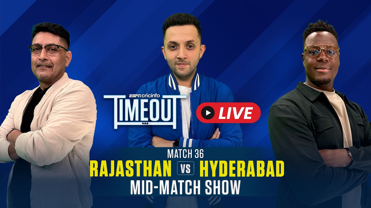 RR vs SRH Innings break show | LIVE IPL 2026 Match 36 | Who holds the edge - Rajasthan or Hyderabad?