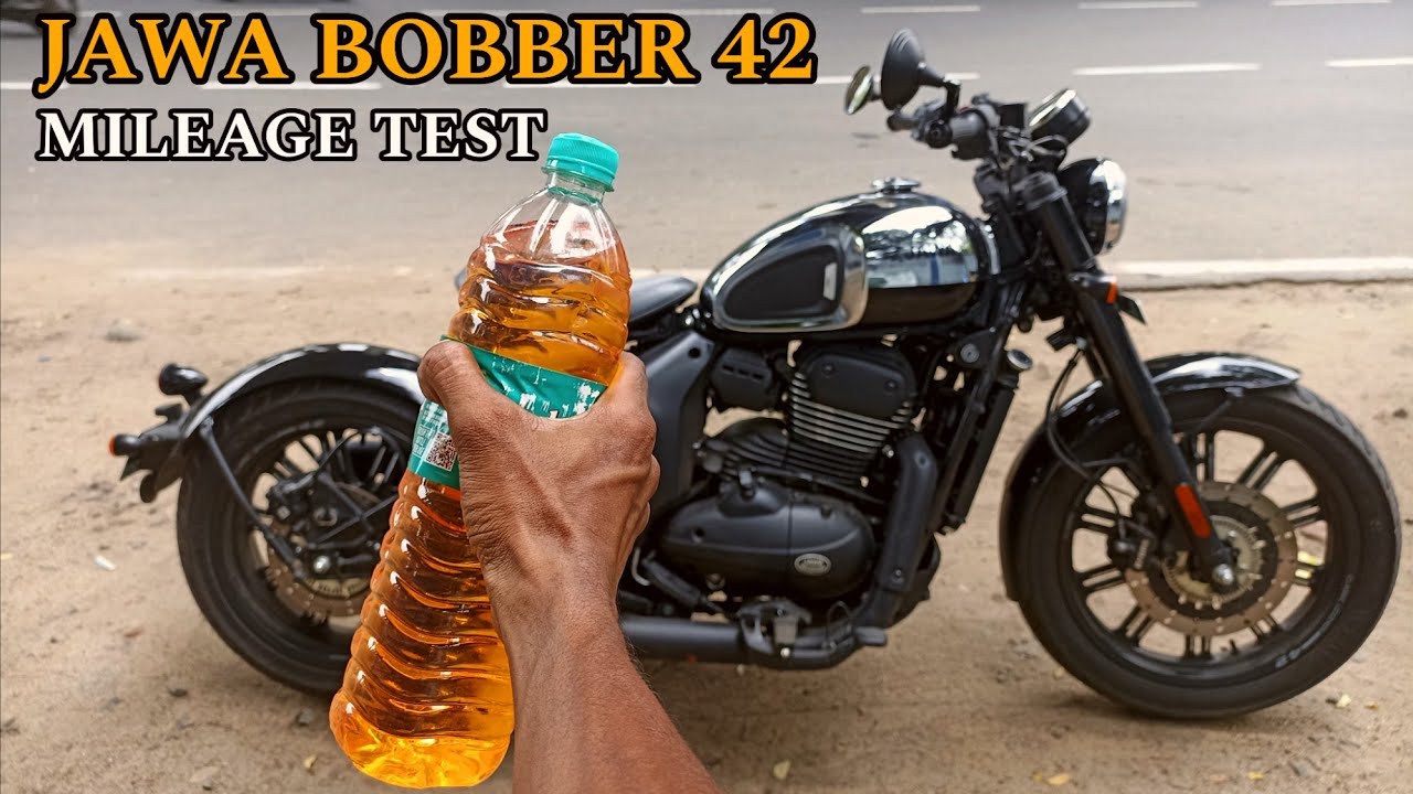 JAWA 42 BOBBER MILEAGE TEST 😲