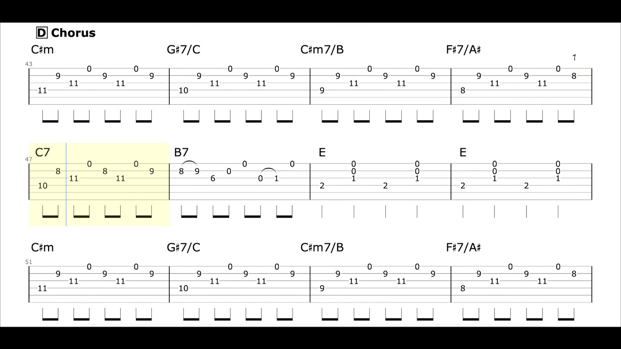 Jerrys Breakdown - Guitar TAB with full track