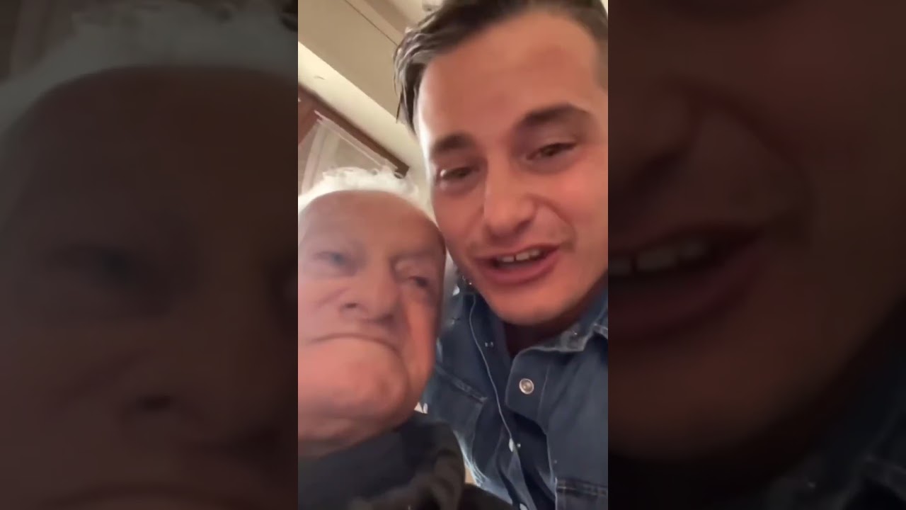 Nonno Faustino SCLERA per l’olio 🐊😂😂🐊
