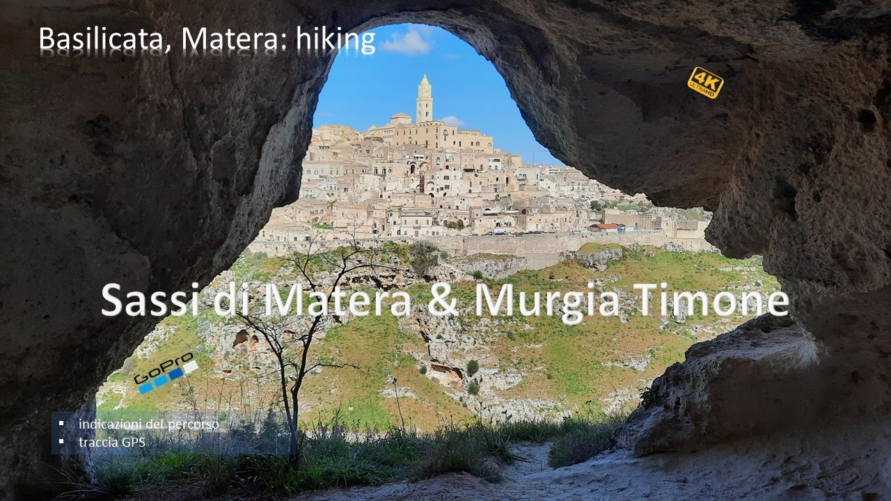Sassi di Matera & Murgia Timone. Basilicata, hiking