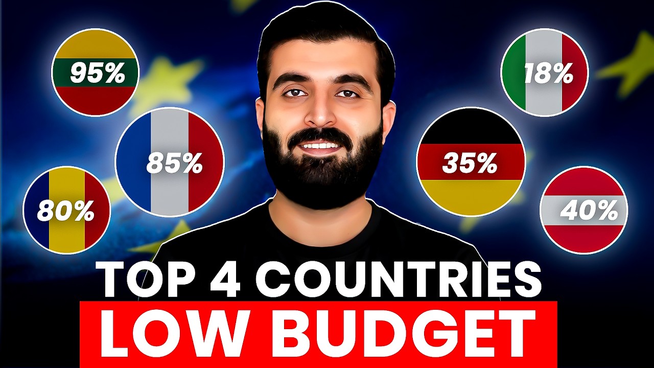 Учеба в Европе 🇪🇺 2026 | Топ-4 стран с низким бюджетом (15&ndash;25 лакхов) | Руководство по визам и по...